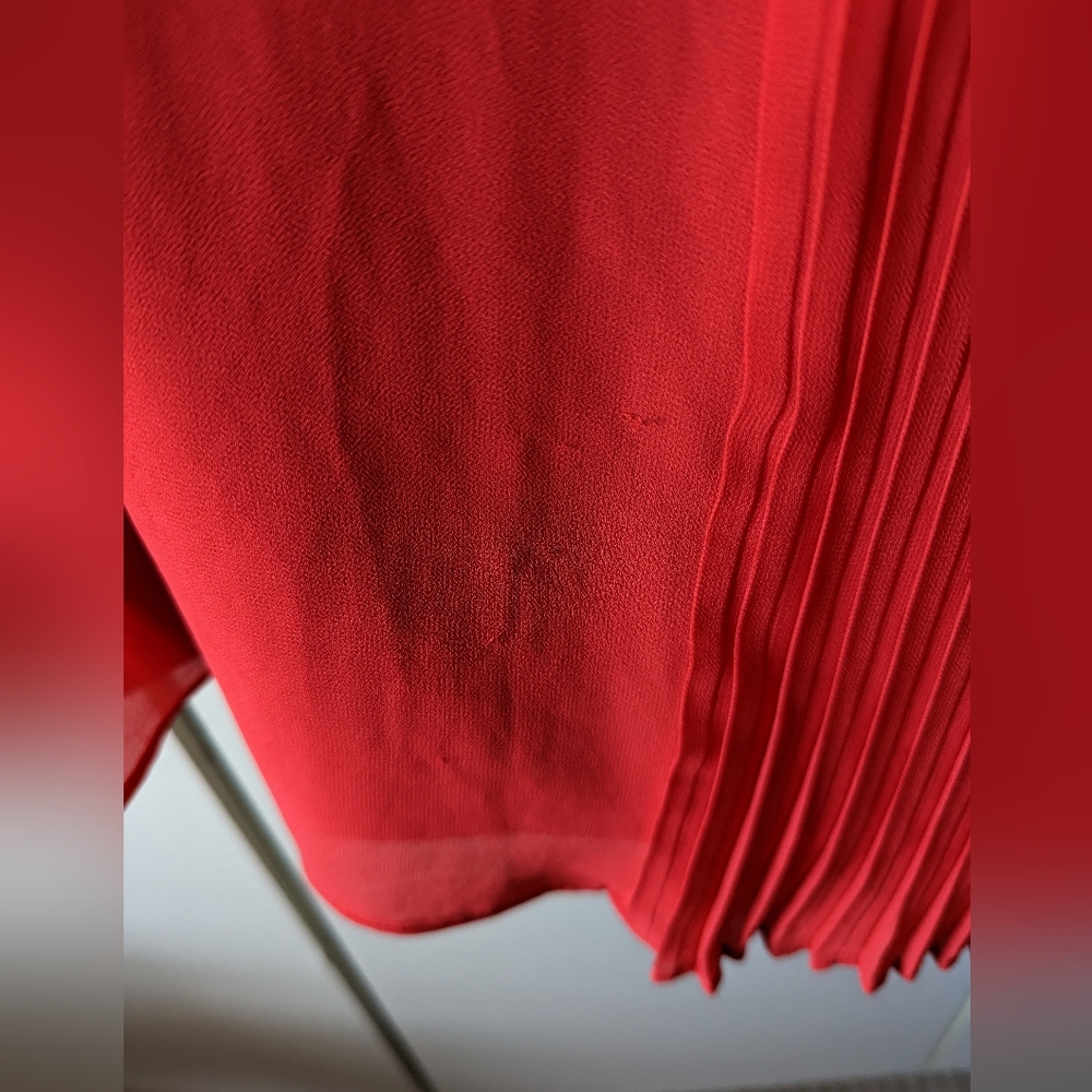 Monsoon Red Dress Size 20 - Picture 10 of 11